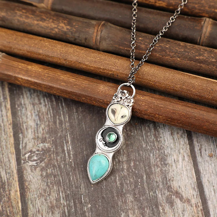 Emily & Isabella Brooks | Turquoise Bar Necklace