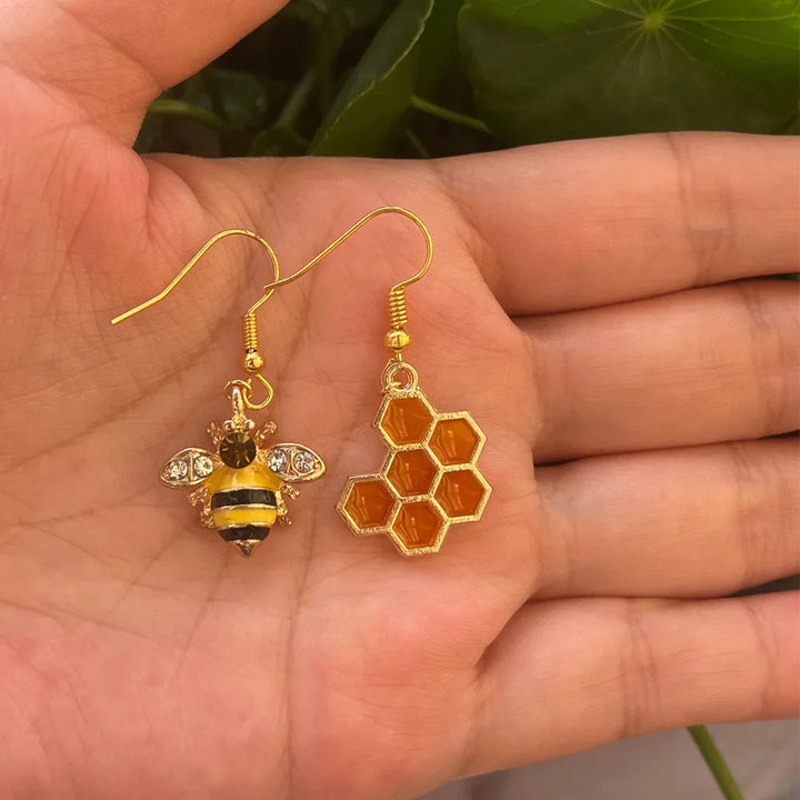 Emily & Isabella Brooks | Crystal Earrings in Gold