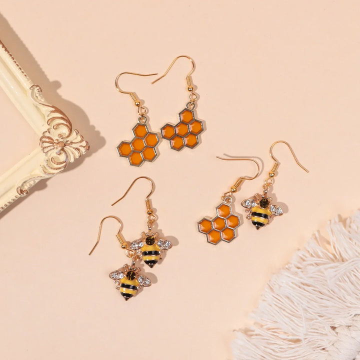 Emily & Isabella Brooks | Crystal Earrings in Gold