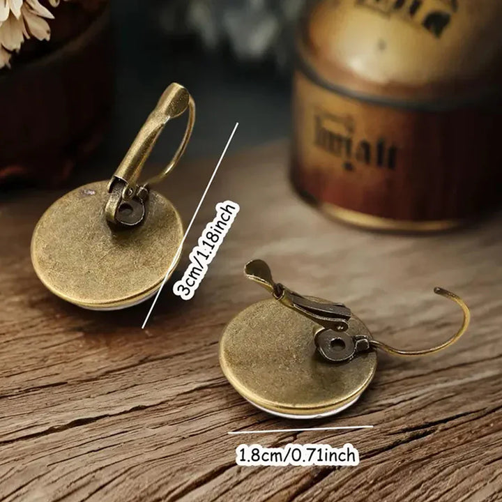 Emily & Isabella Brooks | Glass Dome Earrings