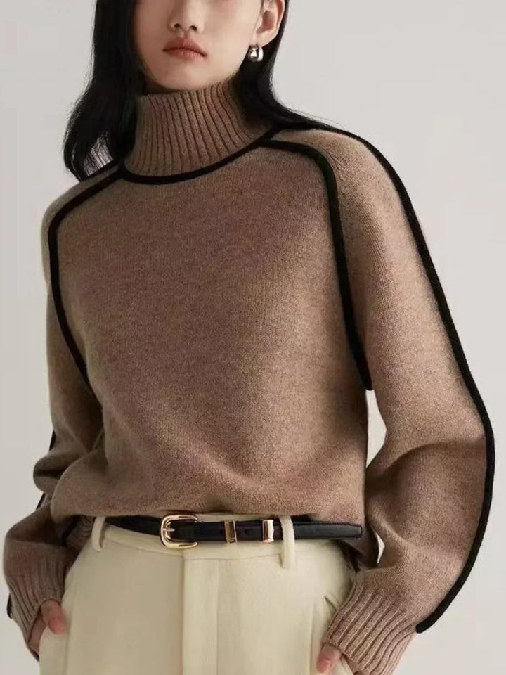 Emily & Isabella Brooks | Elegant Turtleneck Sweater
