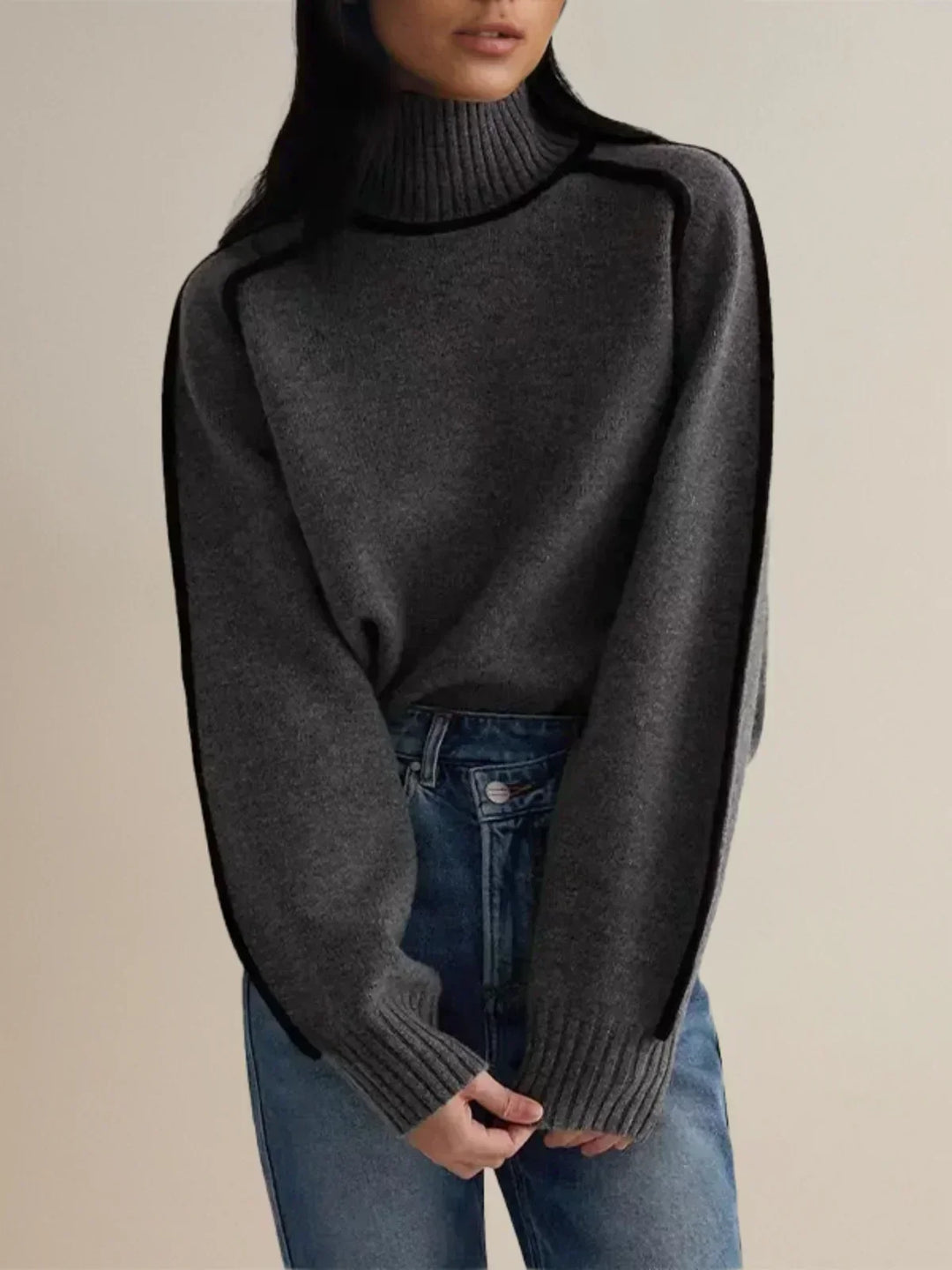 Emily & Isabella Brooks | Elegant Turtleneck Sweater