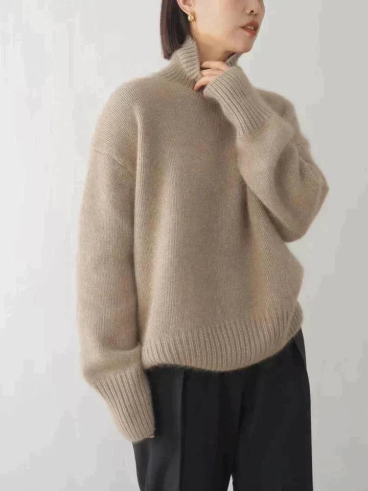 Emily & Isabella Brooks | Luxe Turtleneck Sweater