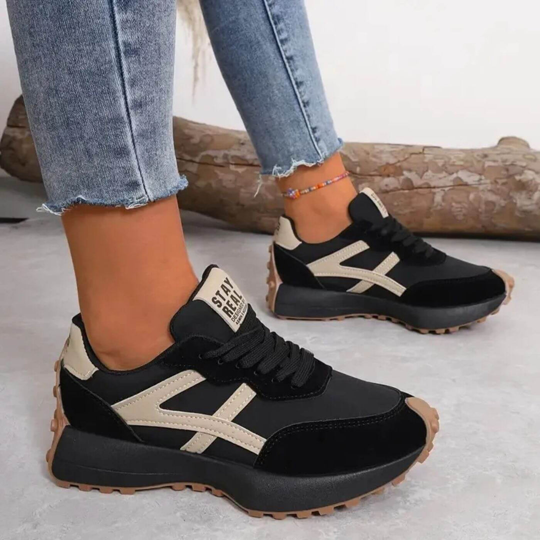 Emily & Isabella Brooks | Supportive Non-Slip Comfort Trainers