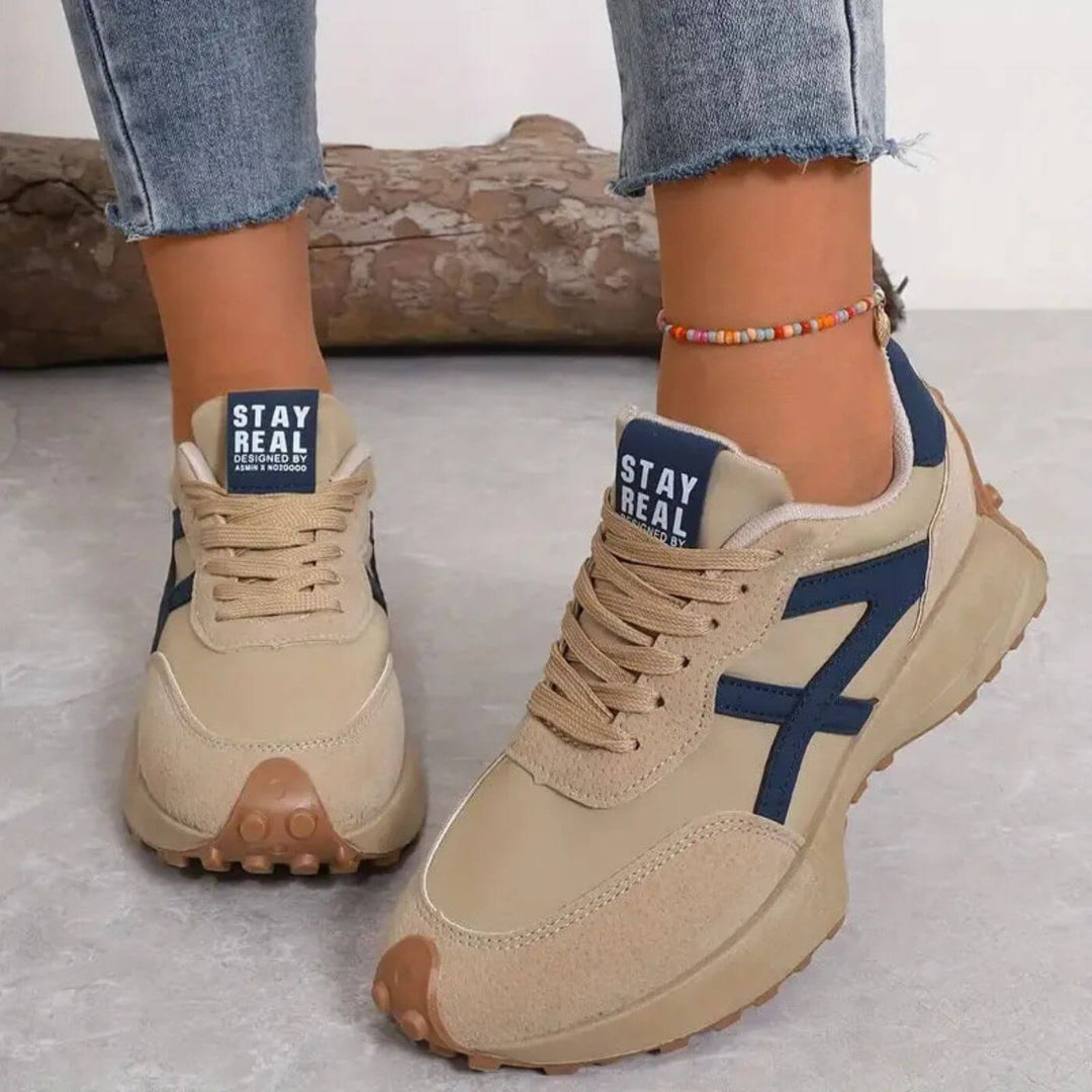 Emily & Isabella Brooks | Supportive Non-Slip Comfort Trainers