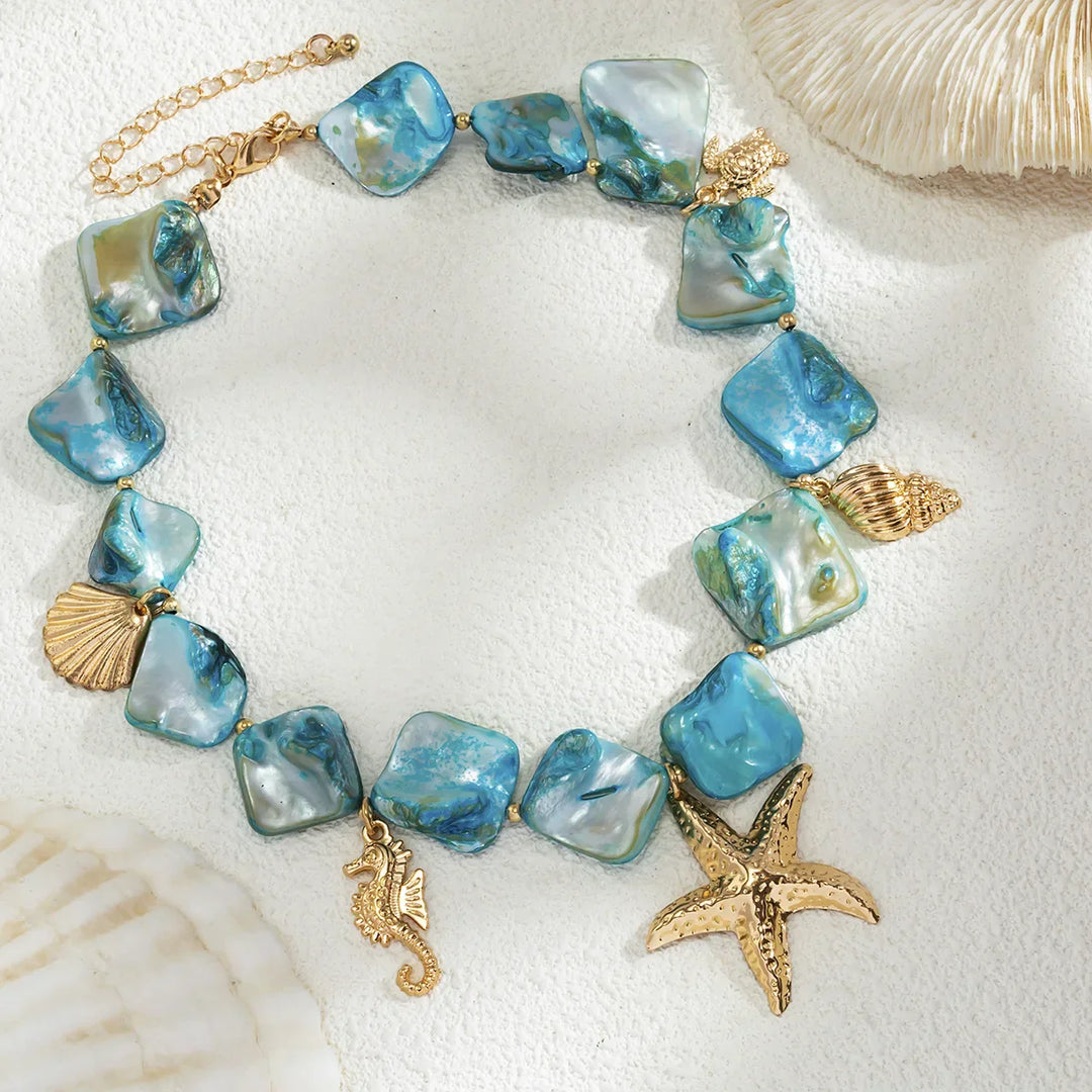 Emily & Isabella Brooks | Blue Necklace