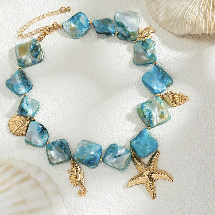 Emily & Isabella Brooks | Blue Necklace
