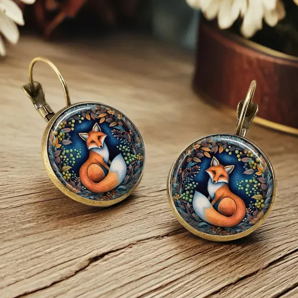 Emily & Isabella Brooks | Glass Dome Earrings