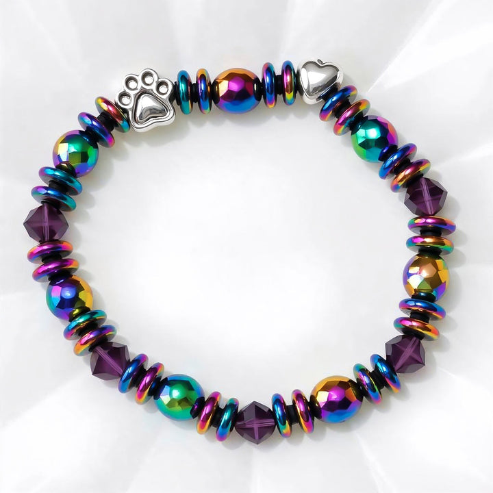 Emily & Isabella Brooks | Magnetic Bracelet with Paw Charm