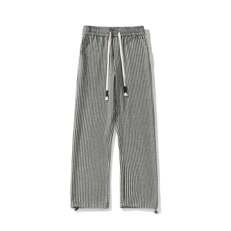 Emily & Isabella Brooks | Modern Herringbone Relaxed Sweatpants