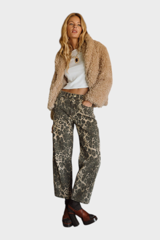 Emily & Isabella Brooks | Camel Fur Jacket