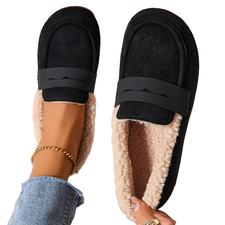 Emily & Isabella Brooks | Comfortable Fur-Lined Loafers