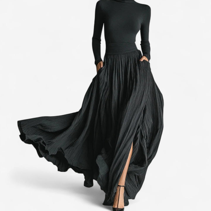 Emily & Isabella Brooks | High Waist Maxi Dress