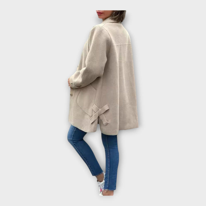 Emily & Isabella Brooks | Long Coat, Classic Line, Buttons