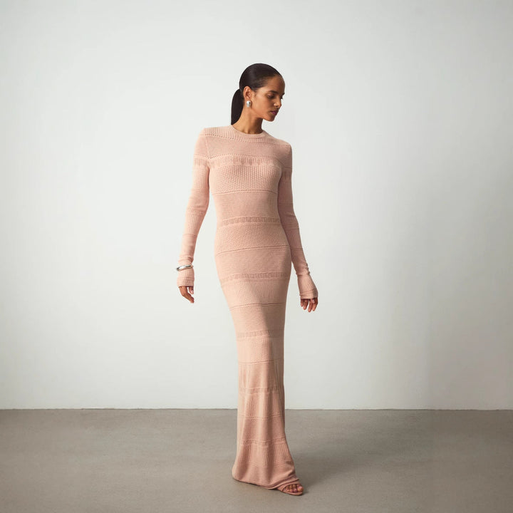 Emily & Isabella Brooks | Women's Maxi Dress, Long Sleeves, Winter