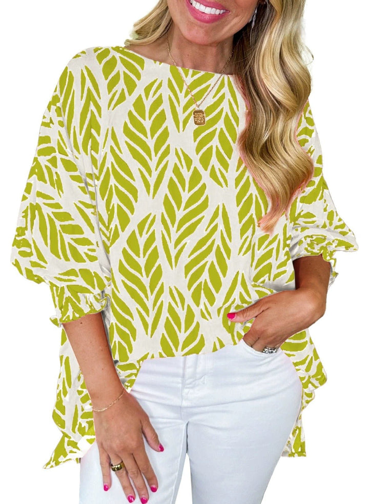 Emily & Isabella Brooks | Puff Sleeve Blouse