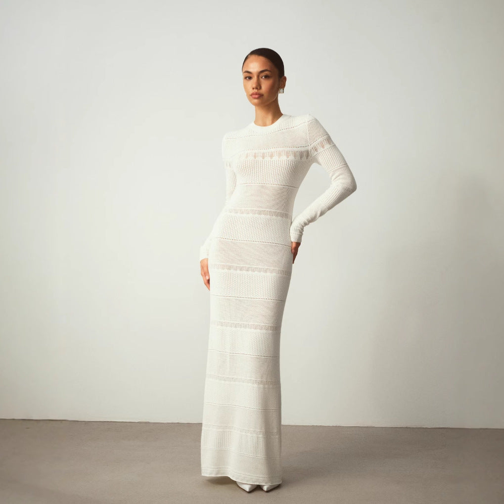 Emily & Isabella Brooks | Women's Maxi Dress, Long Sleeves, Winter