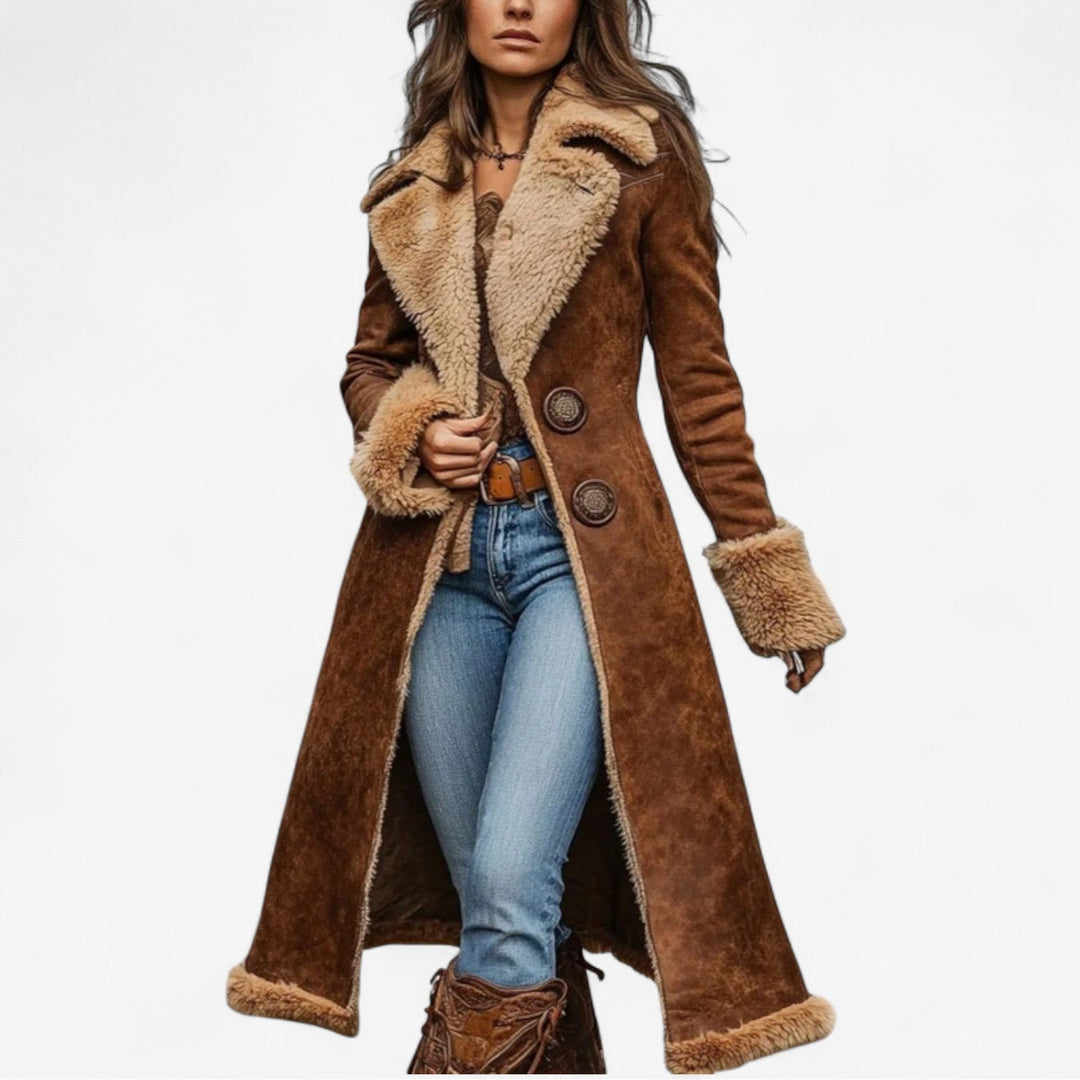 Emily & Isabella Brooks | long elegant winter coat