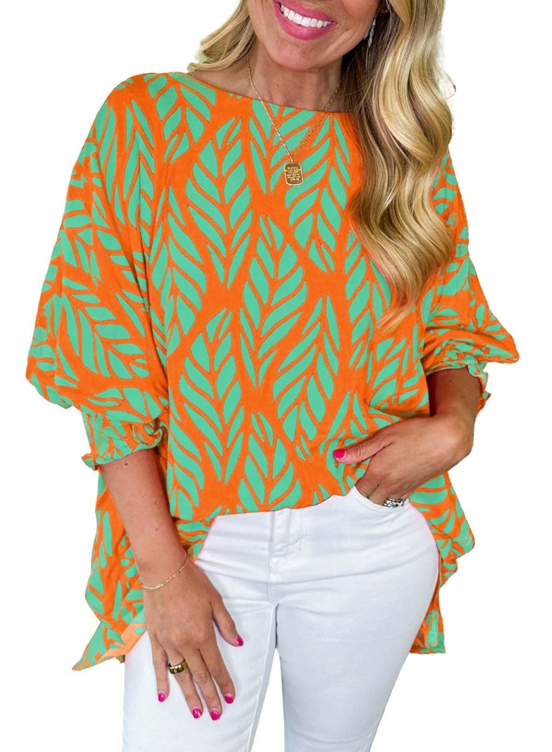 Emily & Isabella Brooks | Puff Sleeve Blouse
