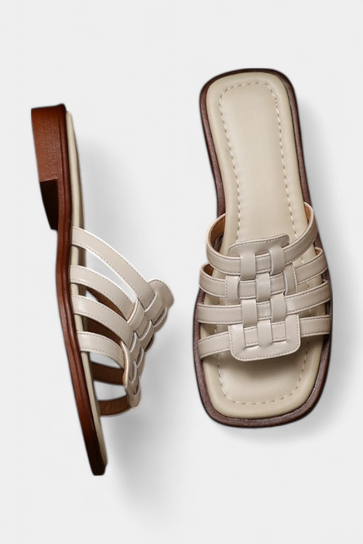 Emily & Isabella Brooks | Flat Woven Sandals