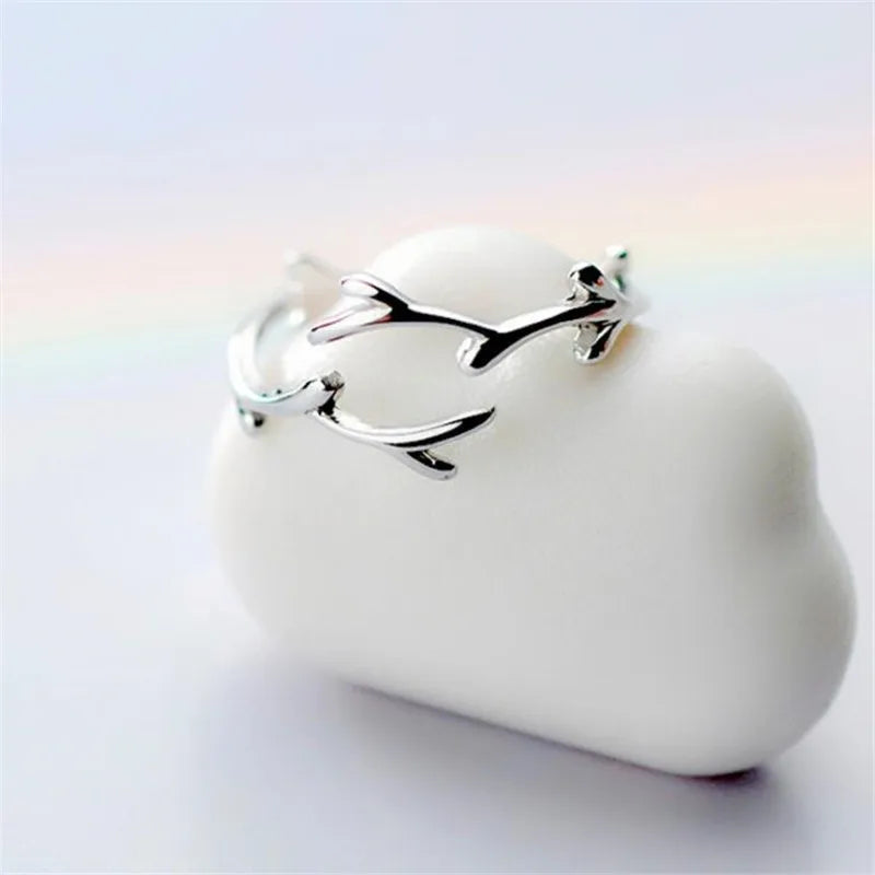 Emily & Isabella Brooks | Sterling Silver Branch Ring