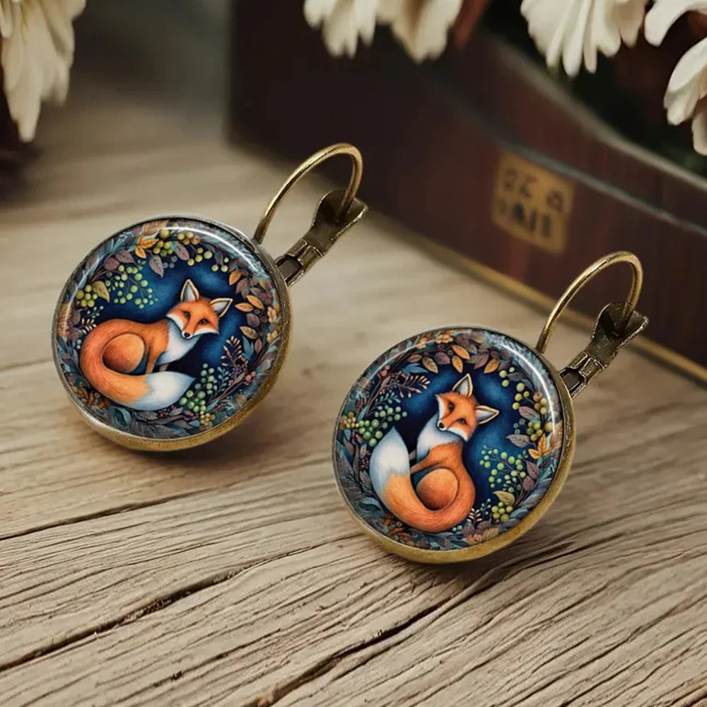 Emily & Isabella Brooks | Glass Dome Earrings