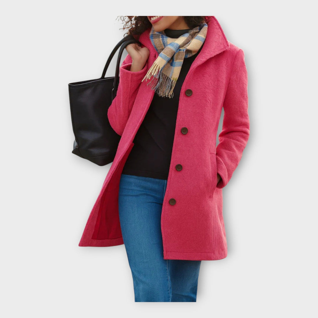 Emily & Isabella Brooks | Wool Coat with Buttons