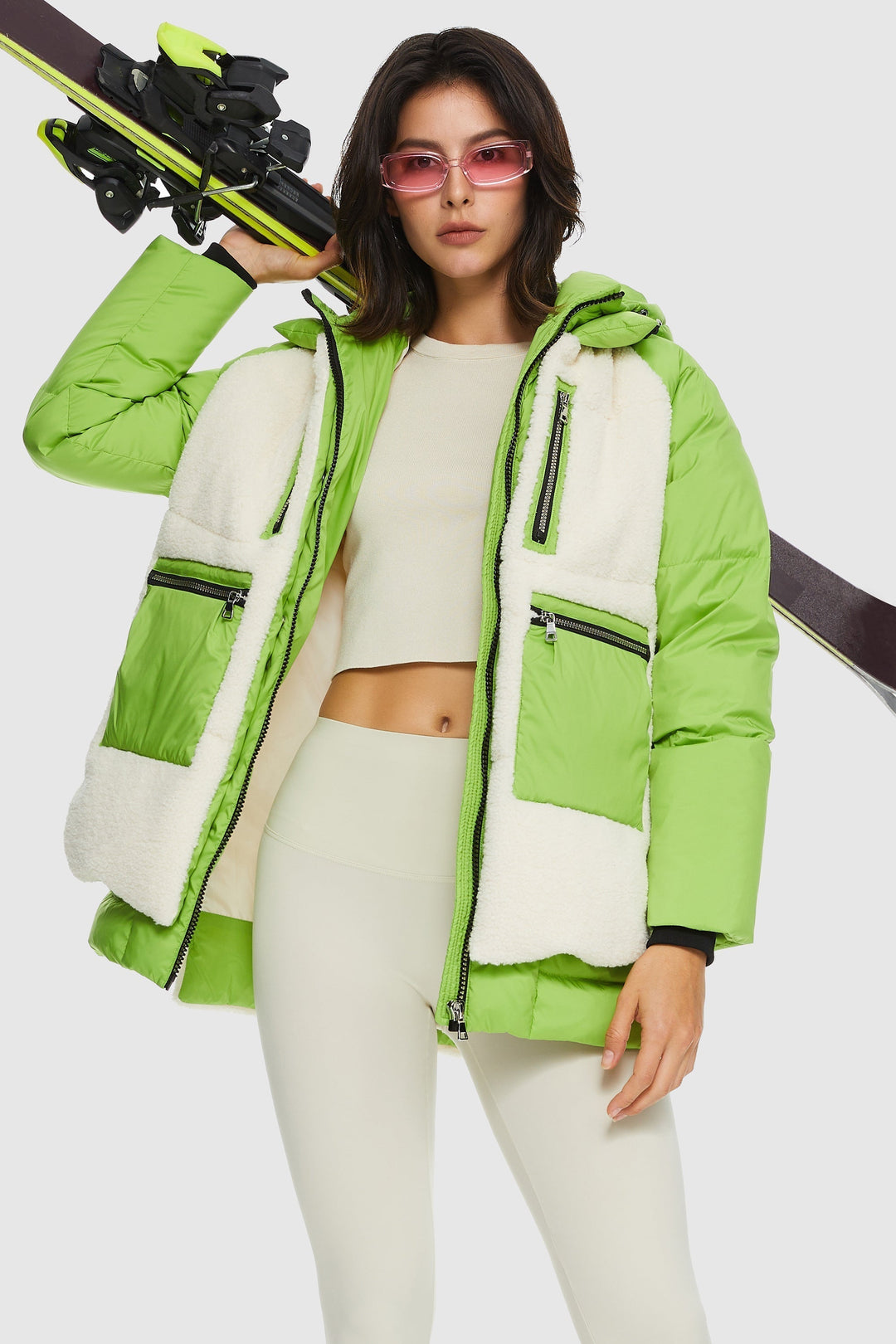 Emily & Isabella Brooks | Fleece Down Puffer