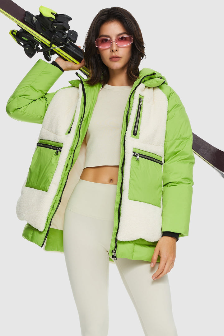 Emily & Isabella Brooks | Fleece Down Puffer