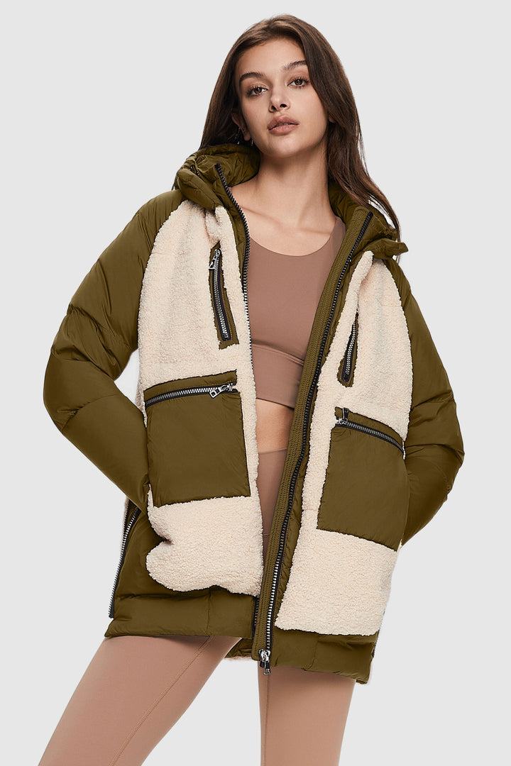 Emily & Isabella Brooks | Fleece Down Puffer