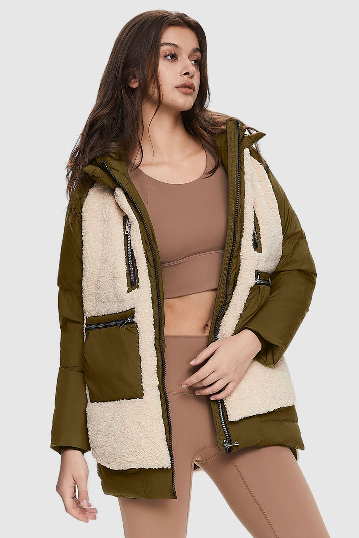 Emily & Isabella Brooks | Fleece Down Puffer