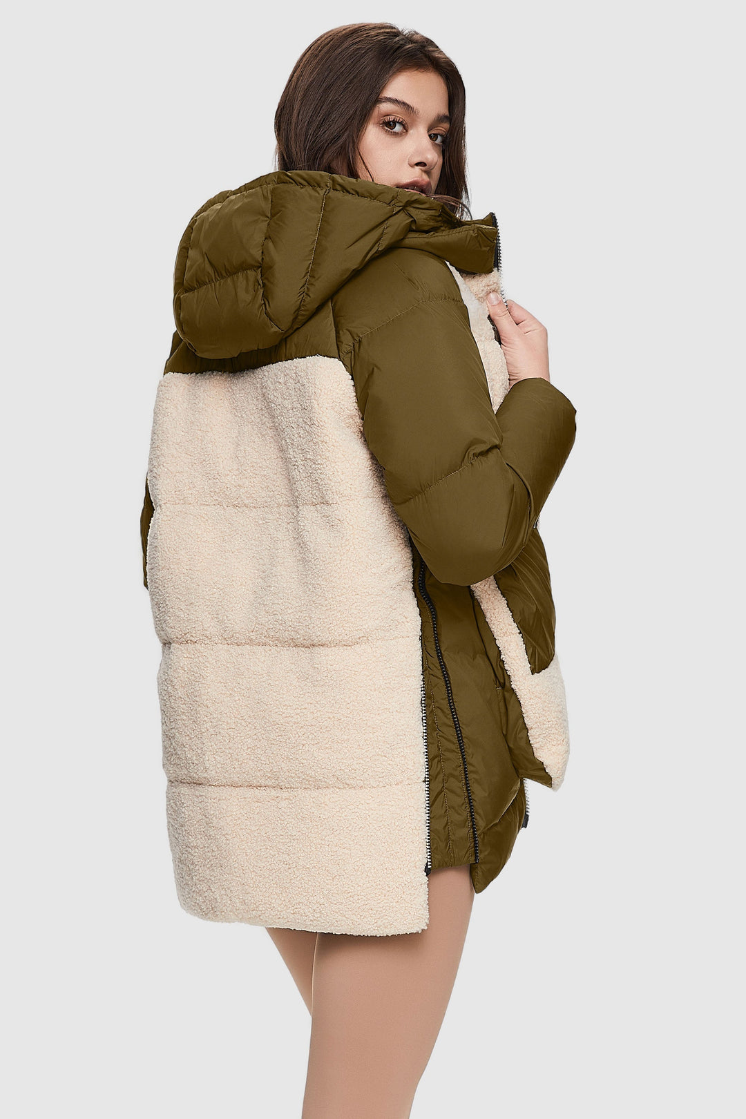Emily & Isabella Brooks | Fleece Down Puffer