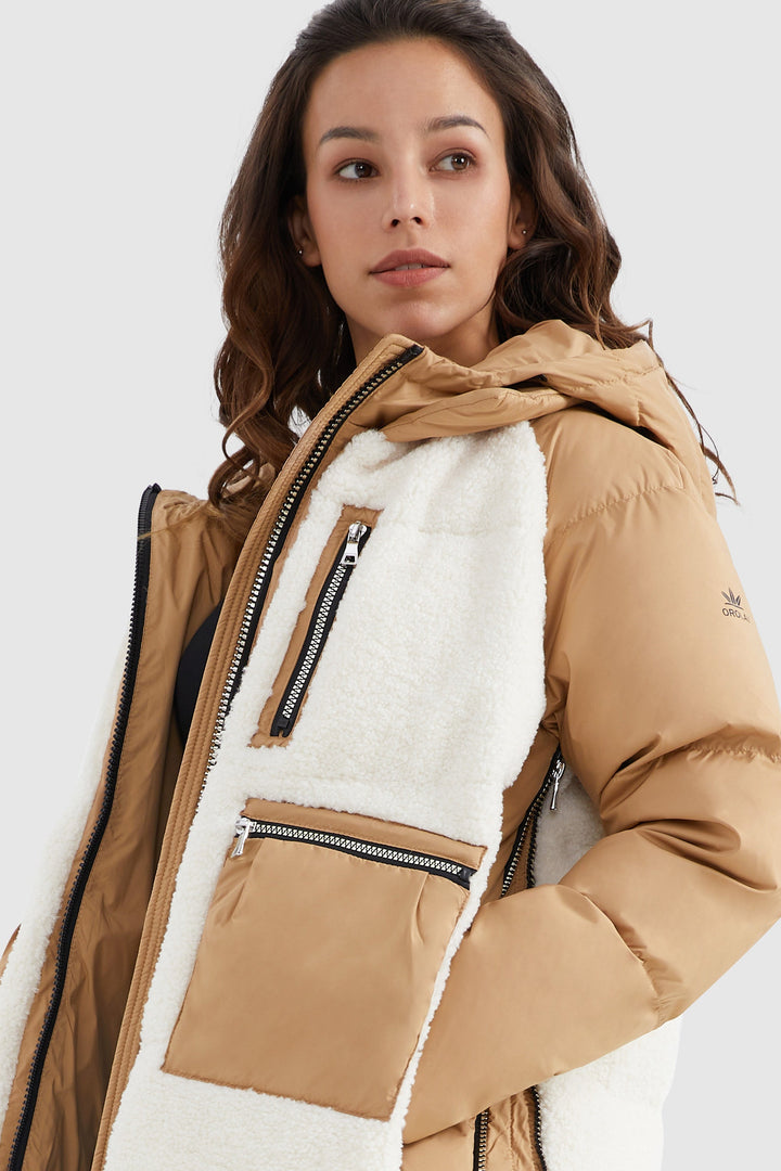 Emily & Isabella Brooks | Fleece Down Puffer