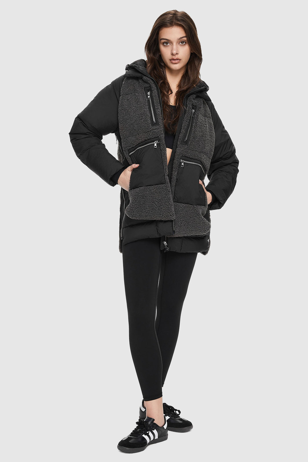 Emily & Isabella Brooks | Fleece Down Puffer
