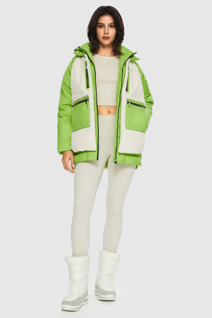Emily & Isabella Brooks | Fleece Down Puffer