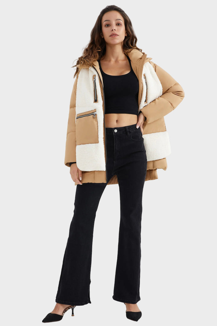 Emily & Isabella Brooks | Fleece Down Puffer