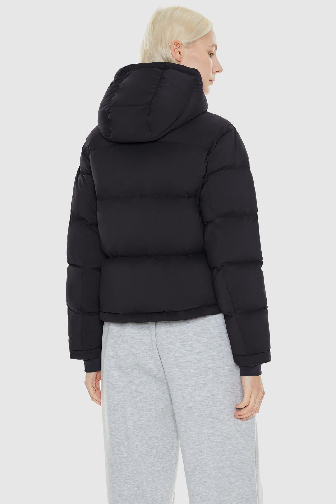 Emily & Isabella Brooks | Cropped Thermal Down Puffer Jacket
