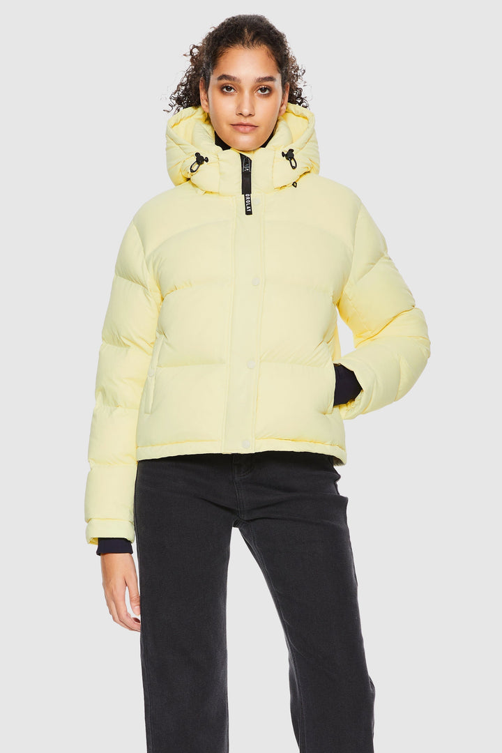 Emily & Isabella Brooks | Cropped Thermal Down Puffer Jacket