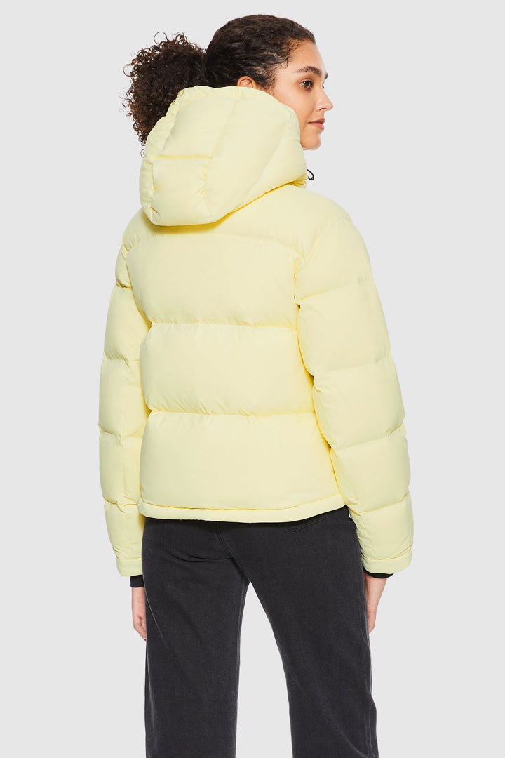 Emily & Isabella Brooks | Cropped Thermal Down Puffer Jacket