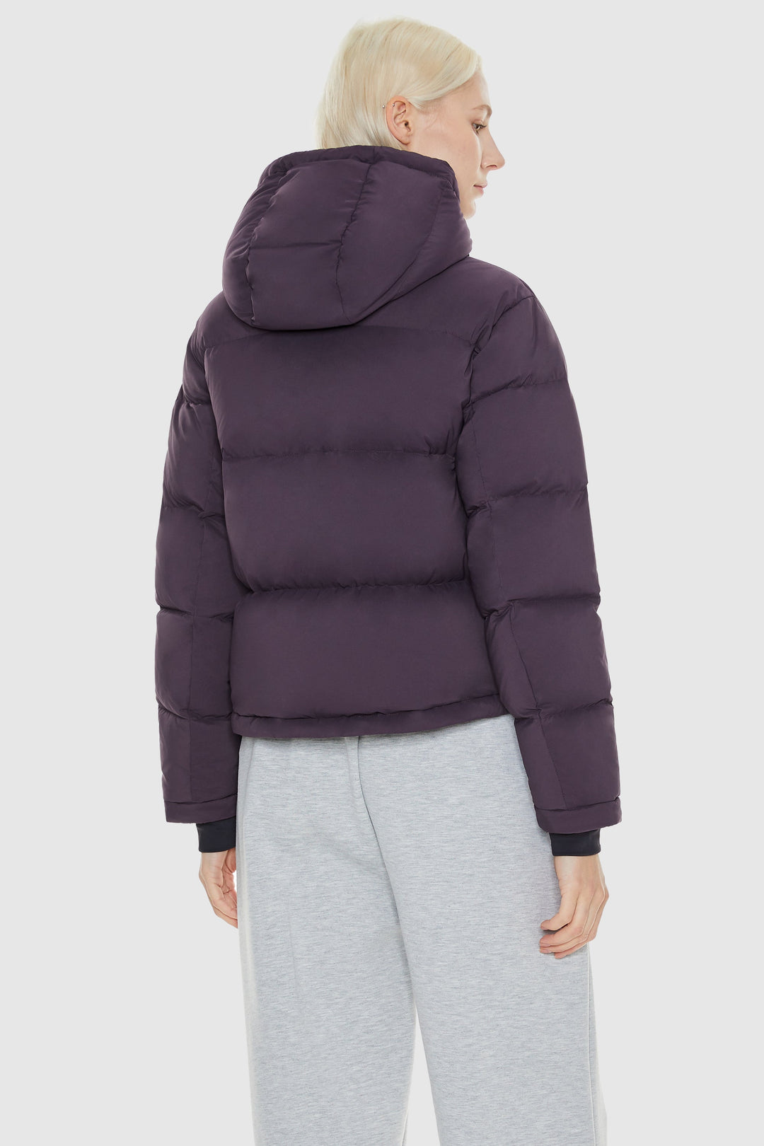 Emily & Isabella Brooks | Cropped Thermal Down Puffer Jacket