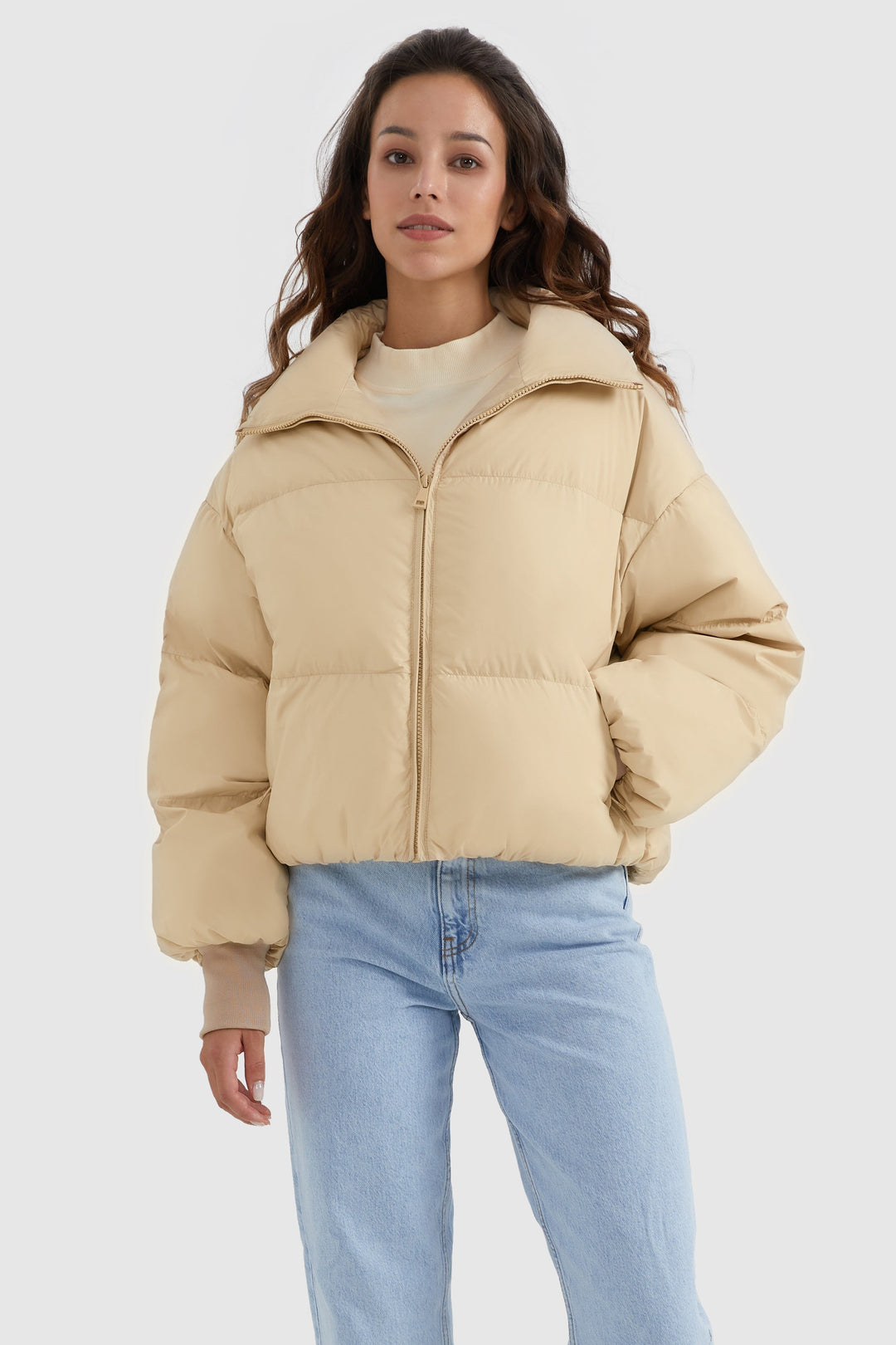 Emily & Isabella Brooks | Short Oversized Down Coat