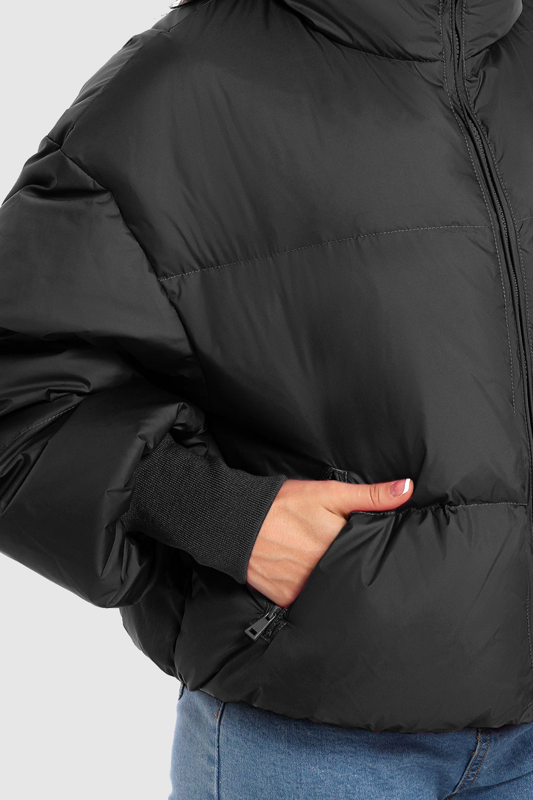 Emily & Isabella Brooks | Short Oversized Down Coat
