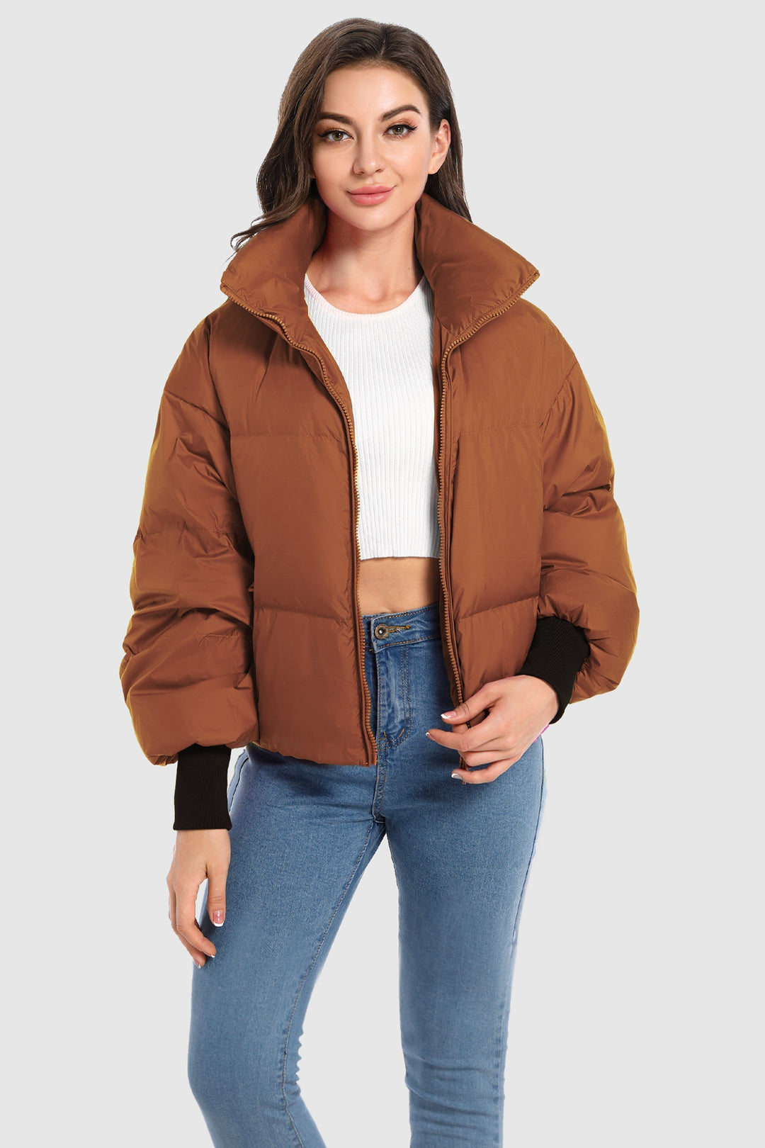 Emily & Isabella Brooks | Short Oversized Down Coat