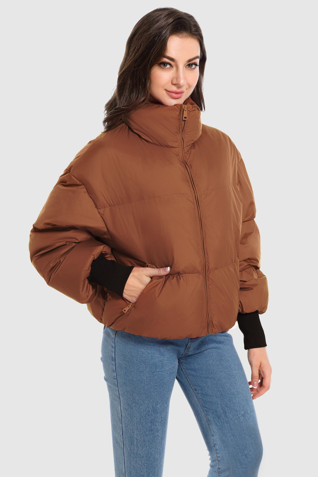 Emily & Isabella Brooks | Short Oversized Down Coat