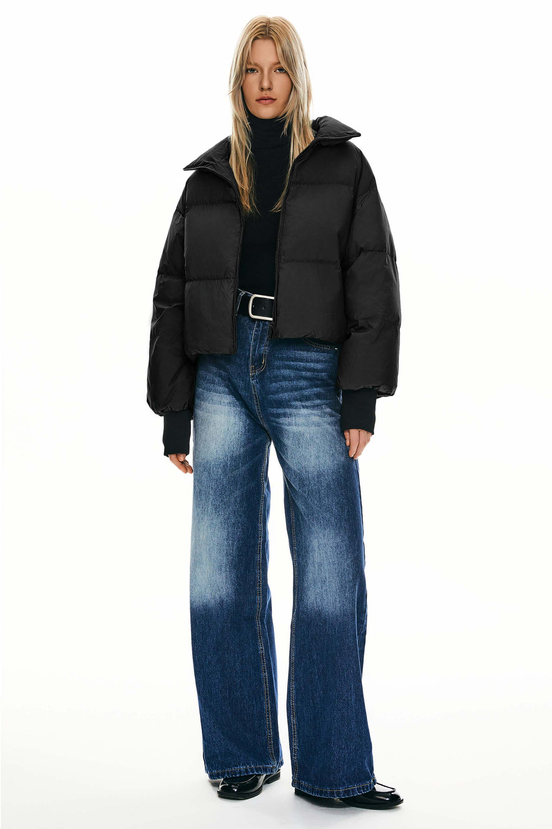 Emily & Isabella Brooks | Short Oversized Down Coat