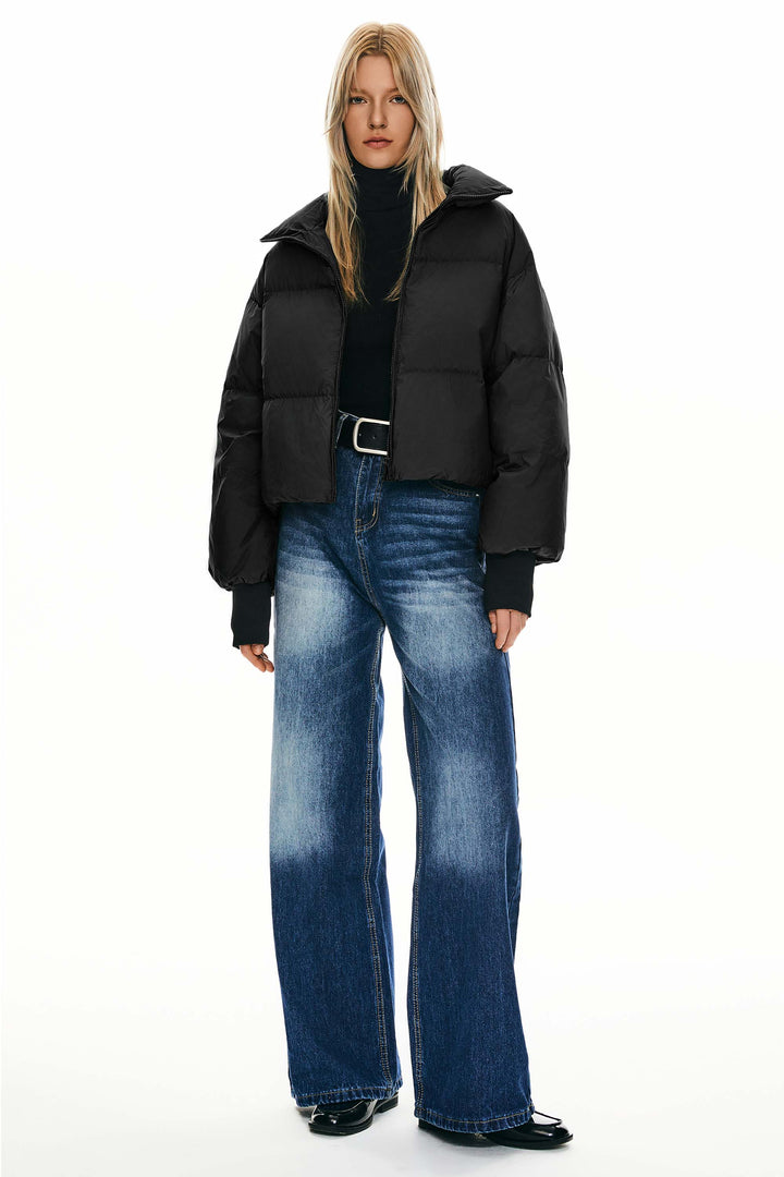 Emily & Isabella Brooks | Short Oversized Down Coat