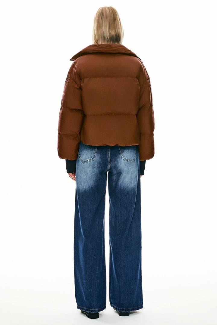 Emily & Isabella Brooks | Short Oversized Down Coat