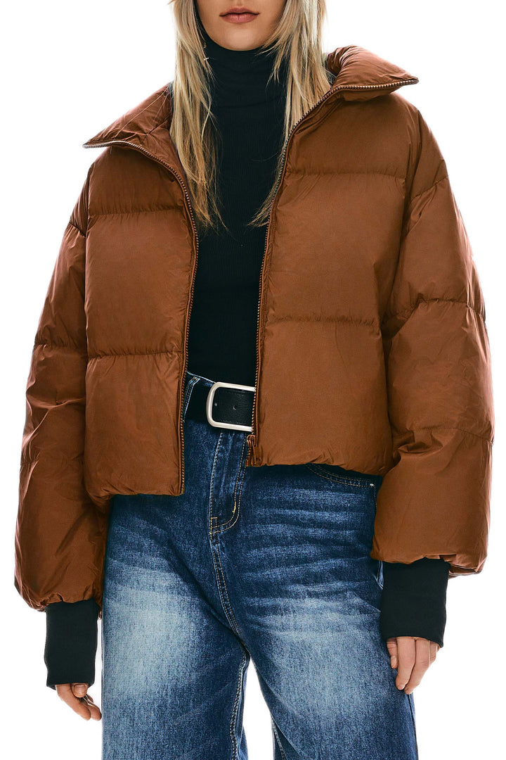 Emily & Isabella Brooks | Short Oversized Down Coat