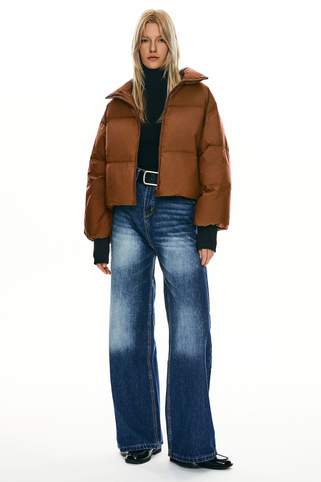 Emily & Isabella Brooks | Short Oversized Down Coat