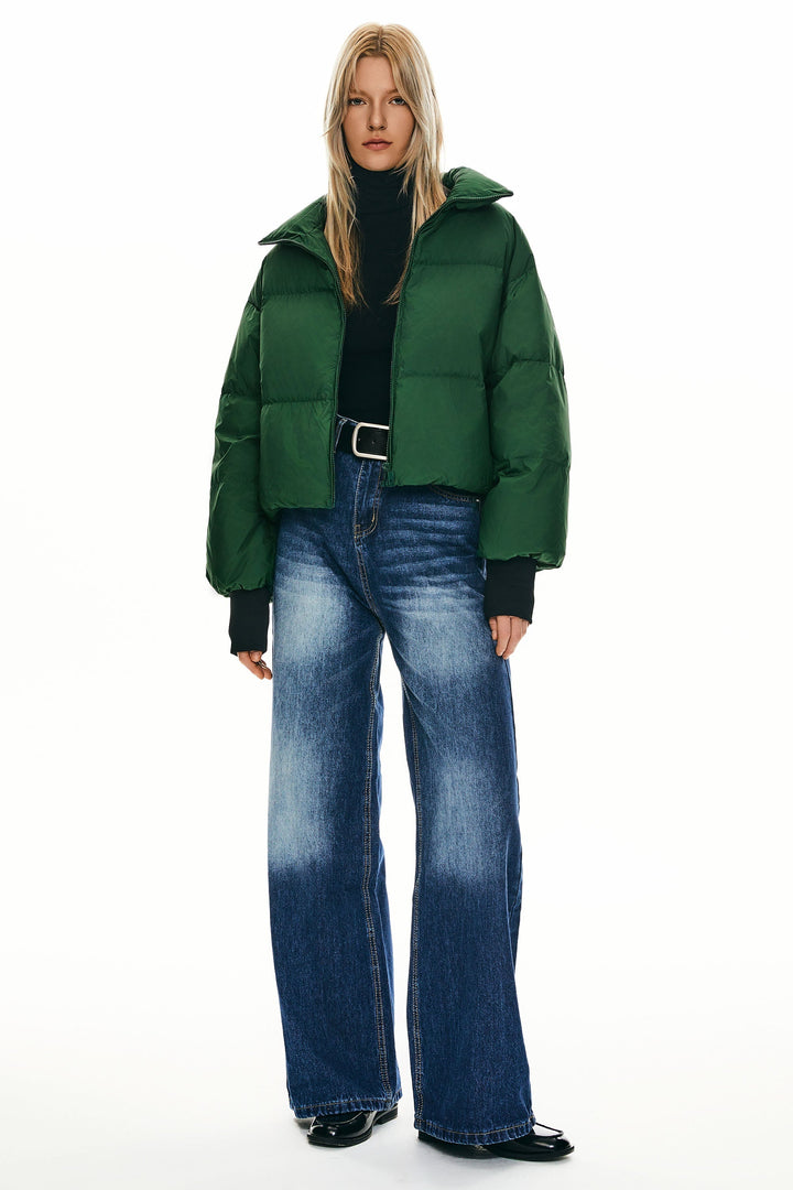Emily & Isabella Brooks | Short Oversized Down Coat